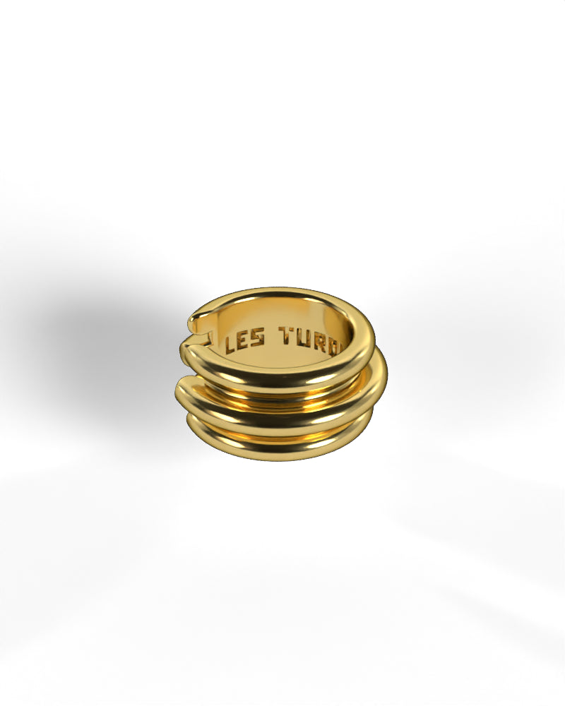 Column Base Bold Earcuff [Gold]