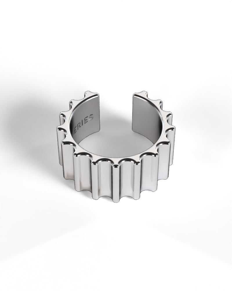 Column Shaft Bold Ring [Silver]