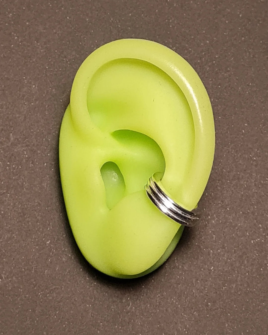 Column Base Thin Earcuff [Silver]