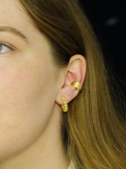 Column Shaft Earring [Gold]