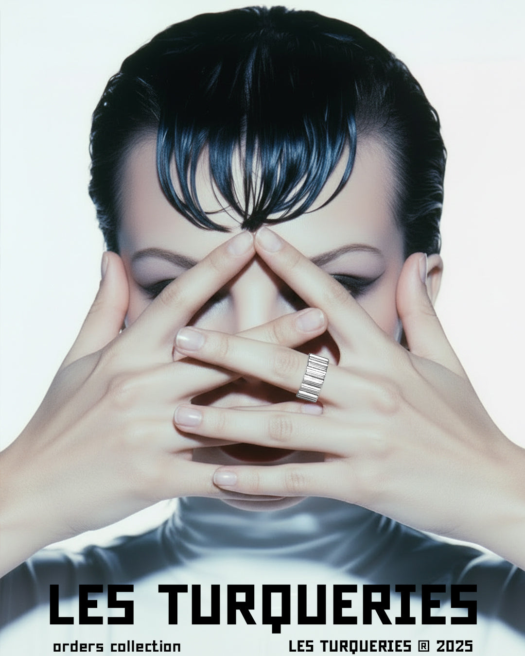 Column Shaft Bold Yüzük [Silver Plated]