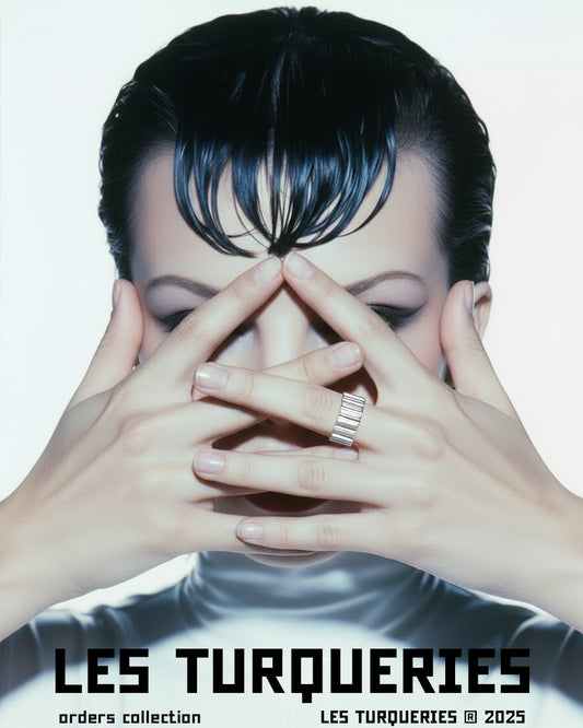 Column Shaft Bold Ring [Silver Plated]